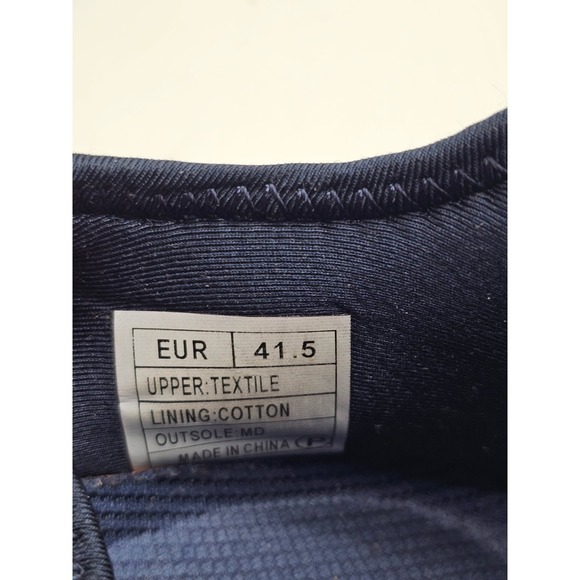 AKK Womens Lightweight Navy Walking Running Athletic Sneakers Comfort EU 41.5 - Picture 5 of 8